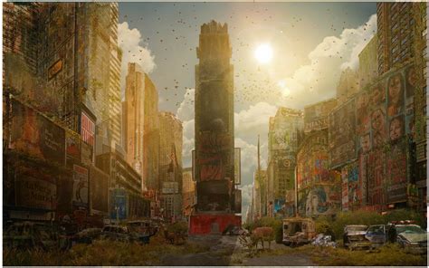 ArtStation - Post-apocalyptic New York