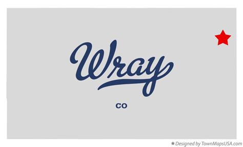 Map of Wray, CO, Colorado