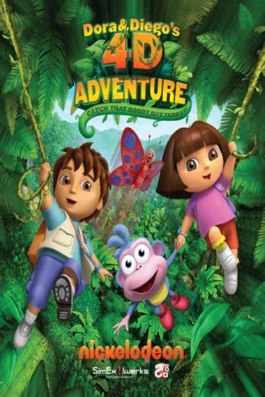 Dora and Diego's 4-D Adventure Catch That Robot Butterfly (2010) by Brent Young