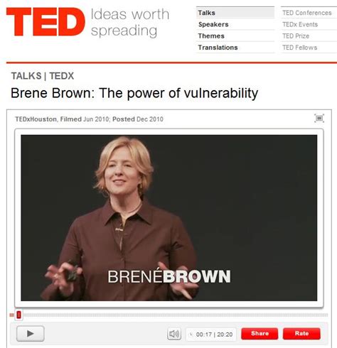 Brene Brown: the power of vulnerability | recovery network: Toronto