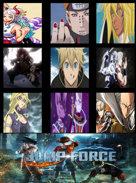 JUMP FORCE II-Character Roster 4 (Final DLC). by Iamkingdomhearts1000 on DeviantArt