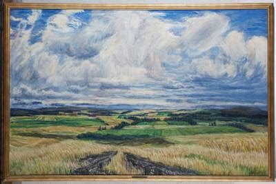 Jutland landscape by Knud Agger on artnet