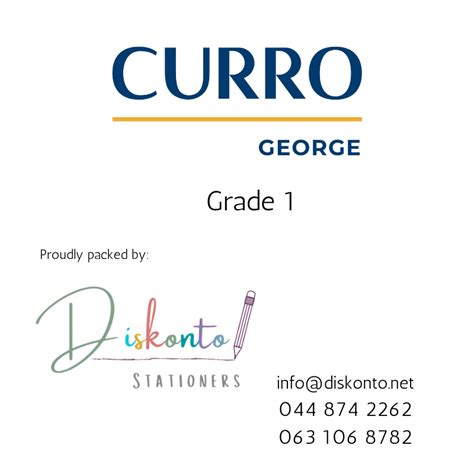 Curro George Gr 1 2024 - Diskonto Stationers