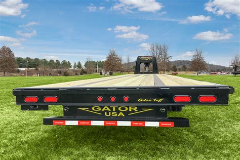 Gooseneck Trailer 24.9K 40ft Freight Hotshot - Gatormade Trailers