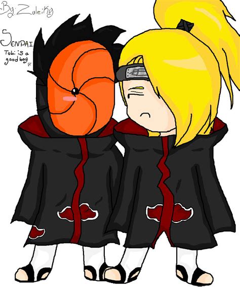 Tobi y Deidara by MenyTheCuteCat on DeviantArt