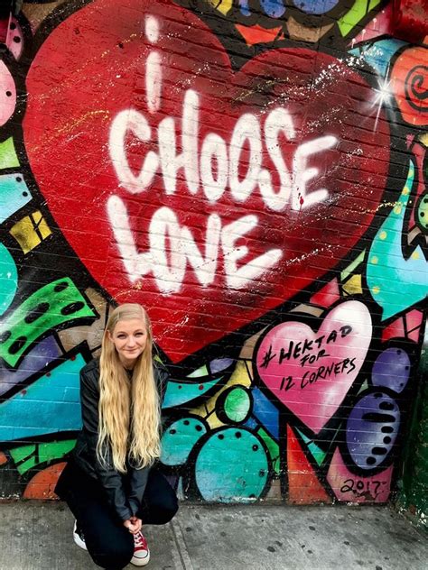 I Choose Love Mural by Hektad – New York, New York – 05/15/2019 – SPG Family Adventure Network ...