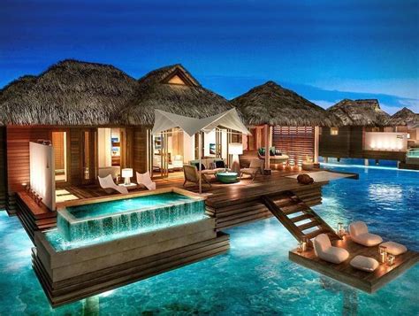 Stunning over water villa at the Sandals Royal Caribbean Resort in Montego Bay Jamaica Life is ...