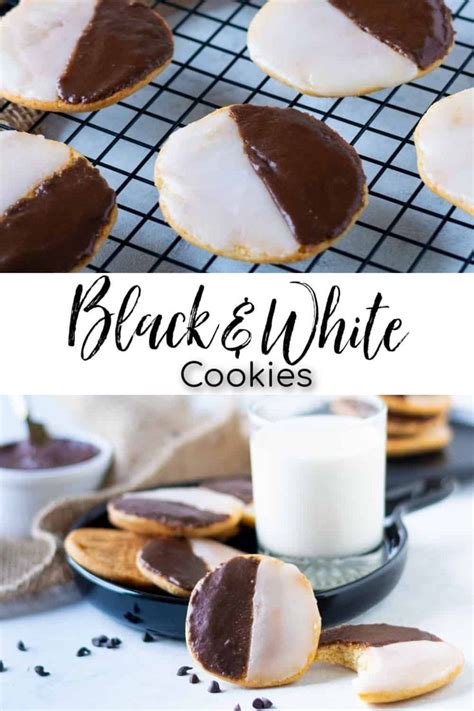 New York style Black & White Cookies | Dessert recipes easy, Best sugar ...