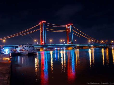 Indahnya Panorama Jembatan Ampera Kota Palembang | Pesona Keindahan Alam Indonesia