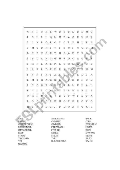 Crossword Puzzle (House) - ESL worksheet by Olonlogtuvschool