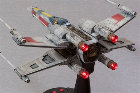 Dennis Argen's Bandai x Star Wars 1/48 X-Wing Starfighter Moving ...