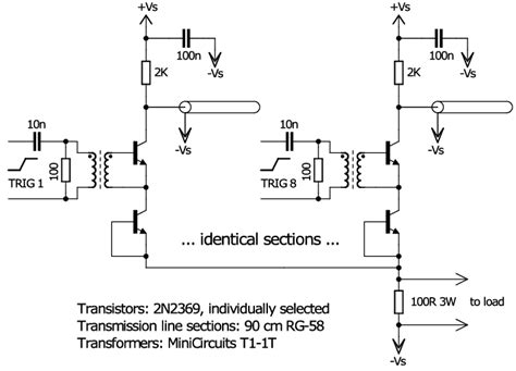 Circuit diagram of the pulse generator circuit | Download Scientific ...