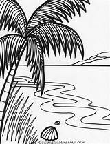 Beach Sunset Coloring Pages At GetColoringscom  Free Printable sketch template