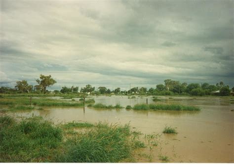 Flinders River flood, North Hughenden, 1980s/1990s?; Unidentified; 2011-319 | eHive