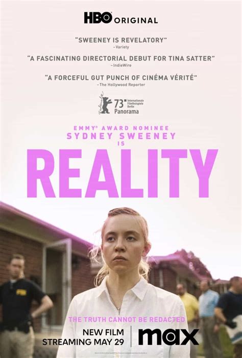 REALITY Movie Promo Photos Starring Sydney Sweeney | Seat42F