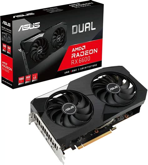 ASUS Dual RX 6600 8GB V3 GDDR6 Gaming Graphics Card | Bermor Techzone