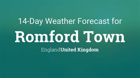 Romford Town, England, United Kingdom 14 day weather forecast