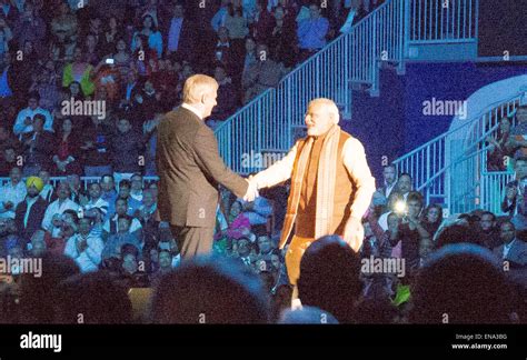 Indian Prime Minister Narendra Modi used a speech in front of nearly ...