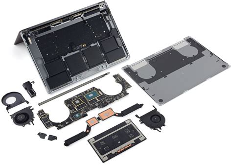 Teardown confirms both 13" and 15" Touch Bar MacBook Pros have non ...