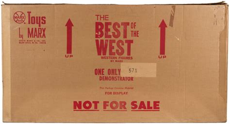 Hake's - MARX JOHNNY WEST "BEST OF THE WEST COLLECTION" LARGE STORE ...