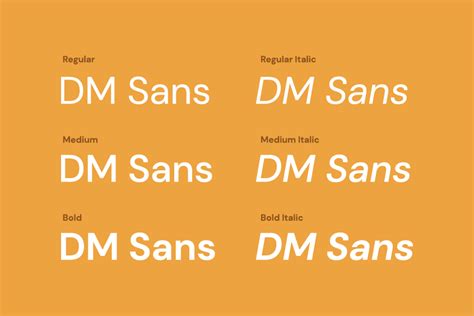 DM Sans Font Free Download | FontSwan