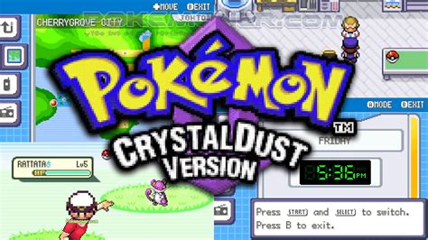 Pokemon Crystal Dust Version 3 - The Great Hack ROM came back! More Features are improved! - YouTube