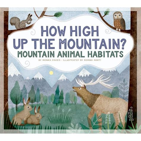 How High up the Mountain? in 2021 | Animal habitats, Animal crafts ...