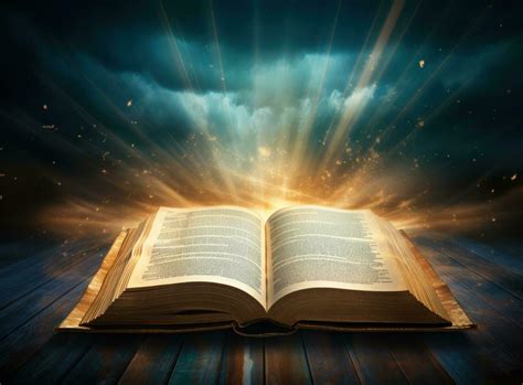 Open bible with sunlights 27819679 Stock Photo at Vecteezy