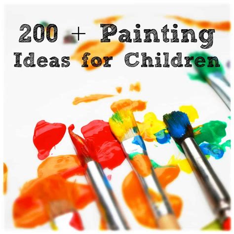 200 Painting Ideas for Children - Emma Owl