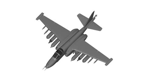 Sukhoi Su-25 3D model - TurboSquid 1989546