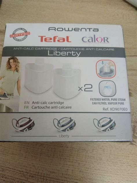 Tefal Original Anti-Calc Cartridge XD9070, TV & Home Appliances, Irons ...