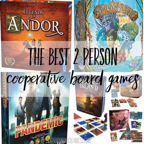 The best 2 player cooperative board games - Explore More Clean Less