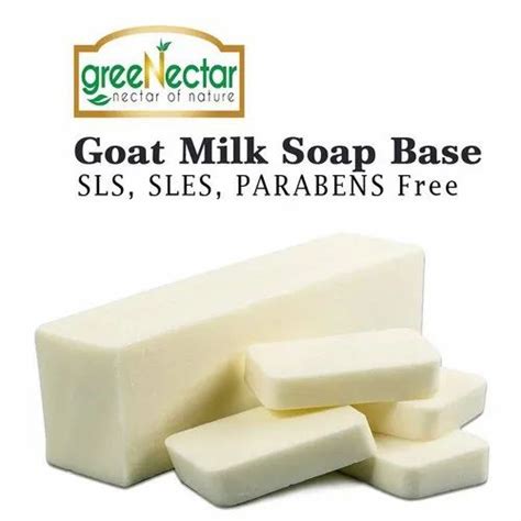 White Organic Goat Milk Soap Base, Packaging Size: 20 kg,30 kg at Rs 160/piece in New Delhi