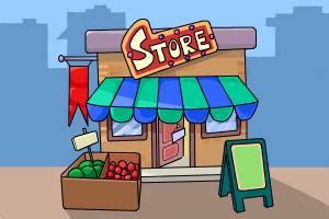 How to Draw a Store - DrawingNow