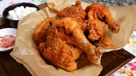 Korean fried chicken recipes from Cooking Korean food with Maangchi