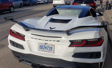 [SPIED] 2023 Corvette Z06 Convertible in Arctic White - Corvette: Sales, News & Lifestyle