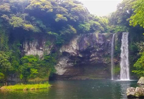 Cheonjiyeon Waterfall: One of Jeju's natural attractions