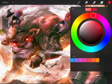 Powerful iPad drawing app Procreate gets even better with new 'colorful ...