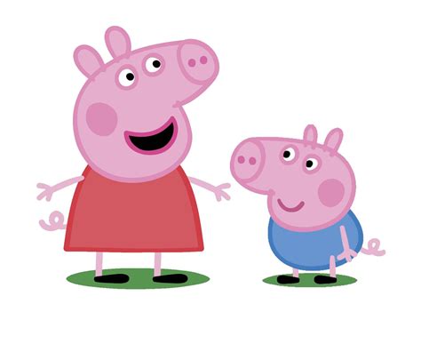 Peppa-Pig-es-la-temática-de-los-más-peques-Peppa-y-George-pig.png (1407×1204) | Peppa ...