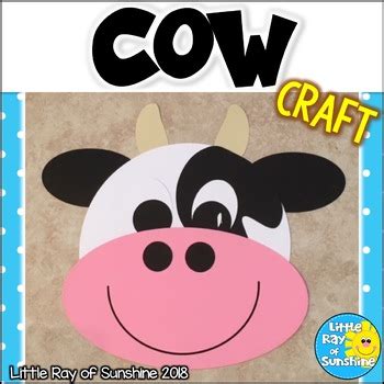 COW Craft: Farm by Little Ray of Sunshine | Teachers Pay Teachers