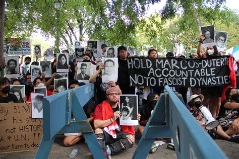 Activists in a new generation of Filipino diaspora confronts Marcos dynasty - El Tecolote