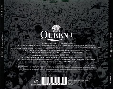 CARATULAS DE CDS - (Mi Colección): Queen - Greatest Hits III