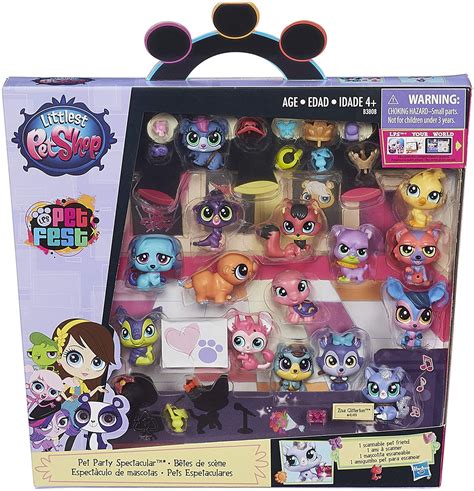 Littlest Pet Shop Pet Party Spectacular Collector Pack Toy, Includes 15 ...