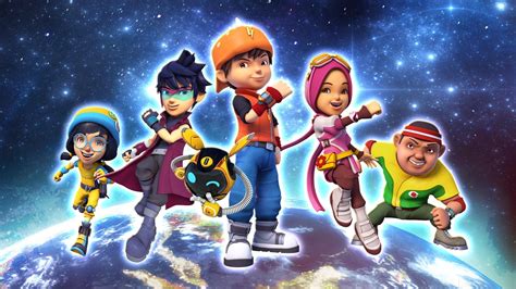 Trải nghiệm hình nền boboiboy galaxy cùng với màn hình 3D