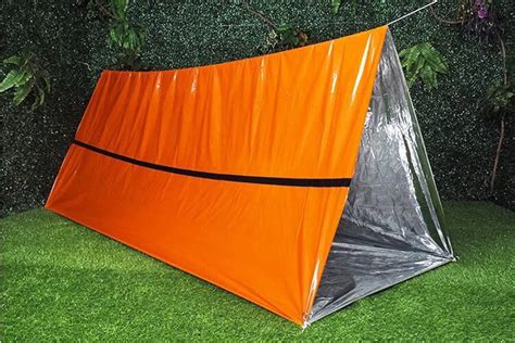 Wholesale 100pcs/lot outdoor emergency survival tent PE Waterproof Thermal Blanket Rescue ...