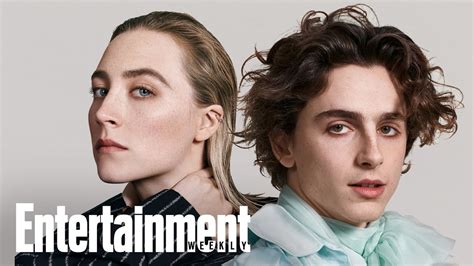 Little Women's Timothée Chalamet & Saoirse Ronan On New Film | Cover ...