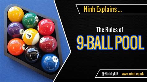 The Rules of 9 Ball Pool (Nine Ball Pool) - EXPLAINED! | Pool balls ...