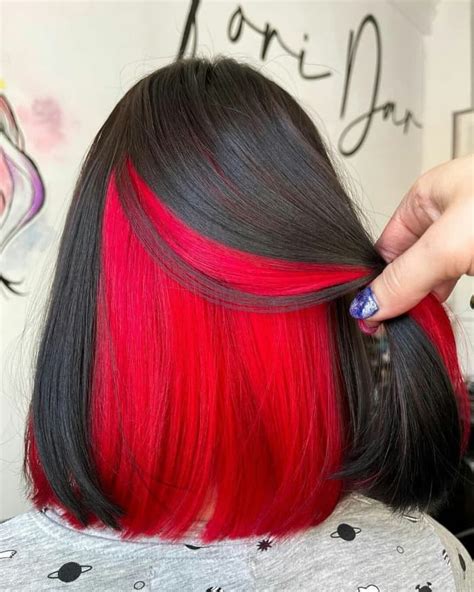 Unbelievable Peekaboo Hair Color Ideas in 2023 - Hairstyle on Point