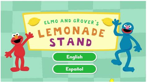 Elmo and Grover's Lemonade Stand - grover and elmo's lemonade stand math game in 2022 | Lemonade ...