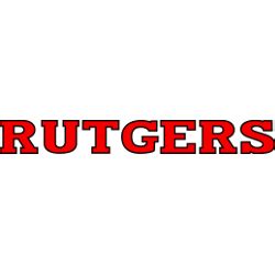 Rutgers Scarlet Knights Wordmark Logo | Sports Logo History